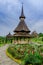 Barsana monastery complex in Maramures