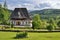 Barsana monastery complex in Maramures Romania