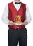 Bartender, Waiter, Server, Beer, Isolated