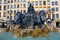 The Bartholdi Fountain at Place des Terreaux in Lyon