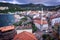 Bartin, Turkey / July 10, 2016: Amasra city center at evening time.