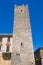 Barucci tower. Tarquinia. Lazio. Italy.