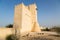 Barzan watchtower. Ancient Arabian fortification, Qatar. Middle East. Persian Gulf.