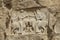 Bas-relief of the coronation of Ardashir I, famous carving from