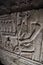 Bas-relief details of ancient Egypt temple