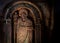 Bas relief of a Saint, Lalibela, Ethiopia