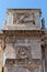 Bas-reliefs on the Arch of Constantine Arco di Costantino triumphal arch. Rome