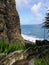 Basalt cliff of Lombo Gordo beach on the island of Sao Miguel