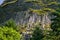 Basalt columns in Detunatele, alba county, romania