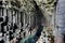 Basalt columns at Fingals cave on the Isle of Staffa.