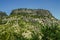 Basalt mountain in the Lori region in Armenia