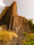 Basalt organ pipes