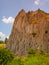 Basalt organ pipes