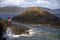 Basalt rock formation - Staffa - Scotland