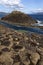 Basalt rock formation - Staffa - Scotland