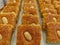 Basbousa Harissa Hareesa- homemade arabic egyptian and lebanese dessert eid ramadan cookies