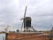 Bascule bridge and windmill in Heusden.