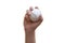 Base ball on hand