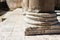 Base of columns, Pantheon Rome,