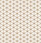 Base grid Mitsukude for patterns Kumiko.Brown color