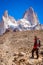 At the base of Mount Fitz Roy