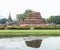 Base of ruin pagoda