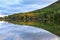 Base of Sharp Top Mountain in Virginia at Abbott Lake