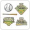 Baseball attributes and emblems