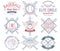 Baseball badges and icons