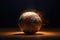 Baseball ball that pulsates with an ethereal glow, responding to the player\\\'s emotions and skill illustration generative ai