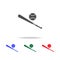 Baseball bat and ball icons. Elements of sport element in multi colored icons. Premium quality graphic design icon. Simple icon