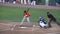 Baseball Batter Doesn\'t Swing, Lack of Trying