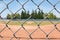 Baseball Field Through Fence