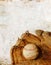 Baseball and Glove on Grunge background