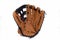 Baseball Glove opened up on white