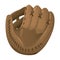 baseball gloves. Vector illustration decorative design