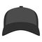 Baseball hat in front icon, flat style.