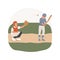 Baseball isolated cartoon vector illustration