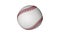 Baseball. Looping footage has 4K resolution. White background