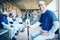 Baseball player, portrait and sports stadium dugout with softball team ready for ball game. Training, exercise and