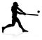 Baseball Player Silhouette