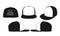 Baseball sports cap vector template sports apparel