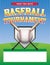 Baseball Tournament Illustration