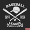 Baseball vintage stamp