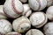 Baseballs Sports Pile Past Time American Fun