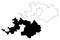 Basel-Landschaft map vector