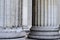 Bases of ionic columns with tapered shafts