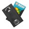 BASF VHS video cassette tape from the 1990s era isolated on white background. File contains clipping path