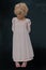 Bashful 3D Little Girl in Regency Style Dress