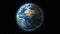 basic 3d Earth spining / globe / world